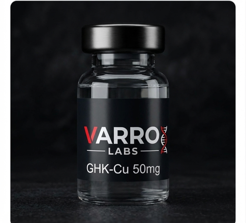 Varro Labs GHK-Cu 50mg Copper Peptide - Anti-Aging Skin Research Peptide